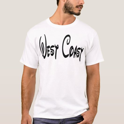 西海岸 Tシャツ (正面)
