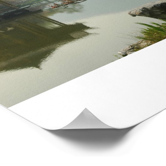 西湖、中国 ポスター (角)