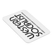 西社会主義白磁石 マグネット (右側)