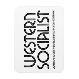 西社会主義白磁石 マグネット