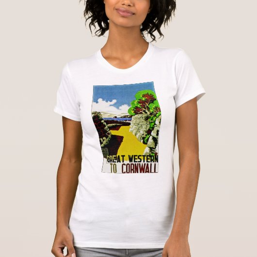 西素晴らしからコーンウォール Tシャツ (正面)