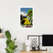 西素晴らしへコーンウォール ポスター (ホームオフィス)