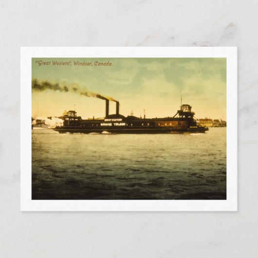 西素晴らし州、ウィンザー州、カナダ ポストカード (正面)