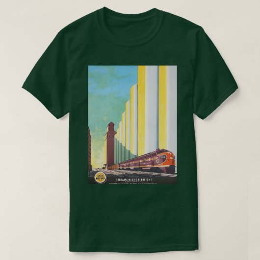 西素晴らし線ポスター Tシャツ (デザイン正面)