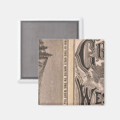 西素晴らし線 マグネット (正面/裏面)