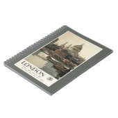 西素晴らし鉄道聖ポール旅行ポスター ノートブック (左側)