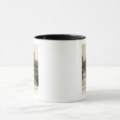 西素晴らし鉄道聖ポール旅行ポスター マグカップ (中央)