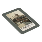 西素晴らし鉄道聖ポール旅行ポスター マグネット (右側)