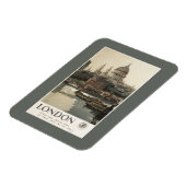 西素晴らし鉄道聖ポール旅行ポスター マグネット (左側)