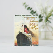 西素晴らし鉄道 – アイルランド ポストカード (スタンド正面)
