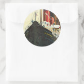 西素晴らし鉄道 – アイルランド ラウンドシール (バッグ)