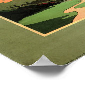 西素晴らし鉄道GWR南アイルランド旅行 ポスター (角)