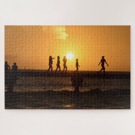 西素晴らし鍵の桟橋の子供の写真 ジグソーパズル