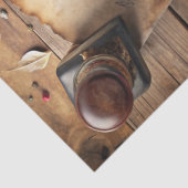 西素朴の野生の西の古いペンスタンプ 薄葉紙 (詳細)