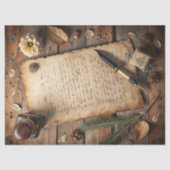 西素朴の野生の西の古いペンスタンプ 薄葉紙 (正面)