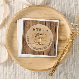 西素朴カウボーイが欲しい スタンダードカクテルナプキン