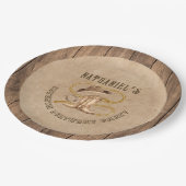 西素朴カウボーイが欲しい ペーパープレート (アングル)