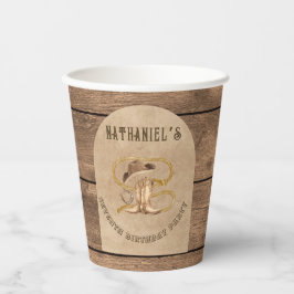 西素朴カウボーイが欲しい 紙コップ