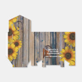 西素朴カウボーイとカントリーフローラ結婚 フェイバーボックス (折り畳みなし)