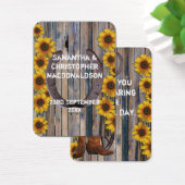 西素朴カウボーイ好き感謝していよラベル (デスク)