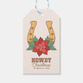 西素朴クリスマス ギフトタグ (正面)
