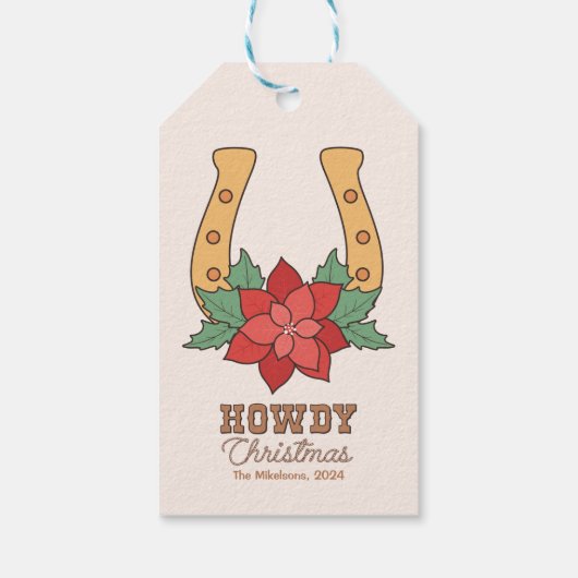 西素朴クリスマス ギフトタグ (裏面)