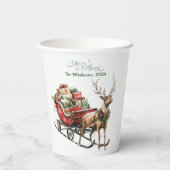 西素朴クリスマス 紙コップ (裏面)