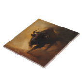 西素朴バッファローアクセントタイル タイル (側面)