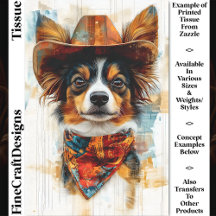 西素朴パピヨン犬、帽子DD9デコページ