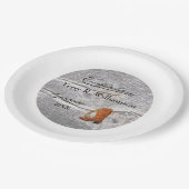 西素朴ブーツおよびラッソ卒業パーティー ペーパープレート (アングル)