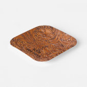 西素朴国カウボーイ結婚ー ペーパープレート (傾斜あり)