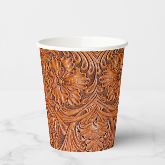 西素朴国カウボーイ結婚式の引き出物 紙コップ (左)