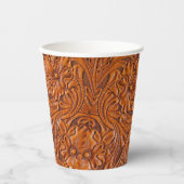 西素朴国カウボーイ結婚式の引き出物 紙コップ (正面)