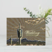 西素朴国サボテン結婚病 招待状 (スタンド正面)