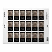 西素朴国火器銃 ラベル (フルシート)