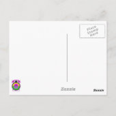 西素朴型葉書 ポストカード (裏面)