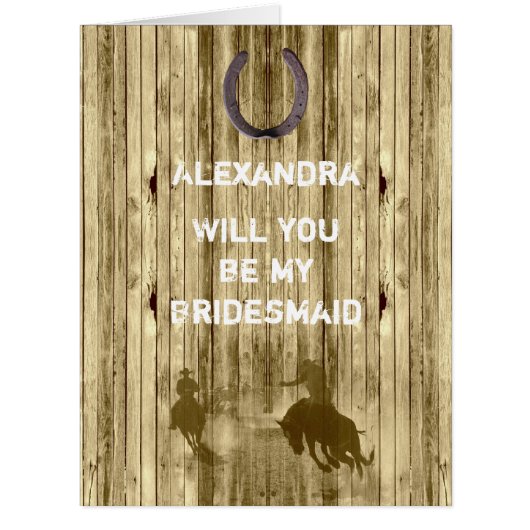 西素朴方の荒れた西は私の花嫁介添人 (正面)