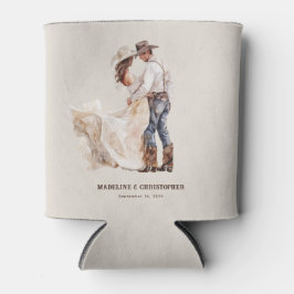 西素朴方結婚の 缶クーラー