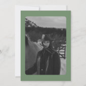 西素朴書道ブライダルシャワー 招待状 (裏面)