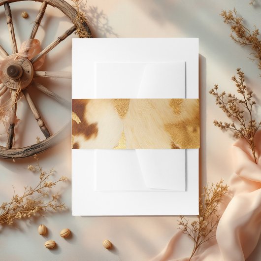 西素朴洋結婚牛革 招待状ベリーバンド