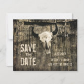 西素朴牛スカル日付予算を保存 (正面)