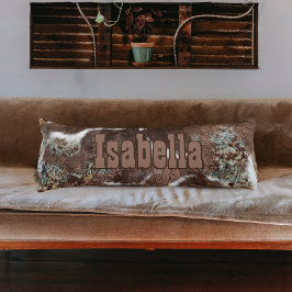 西素朴牛革の名前 ボディピロー