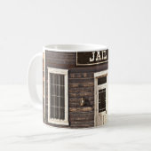 西素朴町の刑務所。3Dリングウェスターの一部 コーヒーマグカップ (正面左)