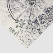 西素朴白黒ワゴンホイール 薄葉紙 (詳細)