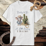 西素朴象カウボーイママへ Tシャツ<br><div class="desc">私たちの可愛くて素朴なboho水色の西エレファントカウボーイ赤ちゃんシャワーテンプレートデザインコレクションへようこそ！カウボーイハットと居心地の良いブルージョンのワンピースを着た愛らしいベビーゾウをフィーチャーしたテンプレートの素晴らしい品揃えで、ボヘミアンの精神の魅惑的な魅力を受け入れる。岩、サボテン、スクラブブラシを備えた美しい砂漠の風景に囲まれた絶妙なカウボーイゾウで、赤ちゃんのシャワーお祝いの魅力的な背景を作り出す。小祝さい男の子が近づいてきたとき、素朴な魅力と水の色のエレガンスの完璧なブレンドを提供するこれらの多彩なテンプレートと一緒に。我々の複合デザインは、岩の横に横たわる信頼できるロープでカウボーイ象を展示し、冒険と遊び心の感覚を醸し出す。白い花が咲き誇る花サボテン、素朴な木の樽、地面に置かれたラッキーな馬蹄形が見事に飾られ、詳細が楽しめる。詳細に愛情と注意を注いで作られた私たちの素朴なボホの水色"小さなカウボーイが彼の道にある！"招待とアクセサリーテンプレートデザインコレクション男の子シャワーのための招待状、グリーティングカード感謝してい、あなたのノート、パーティー装飾などさまざまなアイテムを提供している。Bohoの魅力のtouchで赤ちゃんシャワーを注入し、これらのテンプレートはあなたの喜びの大事な行事に心温まる伴奏にする。各デザインは、埃の多い地球と穏やかな空を彷彿とさせる魅力的な水彩背景に向かい、ゲストを魅了するエーテル的な雰囲気を作り出す。これらのテンプレートはパーソナライズする簡単であり、あなた自身のtouchを追加しユニーク、あなたの赤ちゃんシャワーのテーマとスタイルに合わせてそれらを調整することができる。西洋のヒントとボヘミアの精神を受け入れしゃれている、愛らしいカウボーイ象を心のこもったボーイベビーシャワーの中心に置く。小さなカウボーイ来の到着に対する喜び、暖かさ、期待で生きながらあなたのイベントとして見なさい。</div>