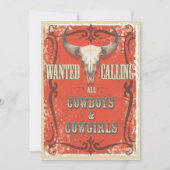 西素朴部パーティの招待状 招待状 (正面)