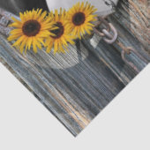 西素朴馬カウボーイブーツひまわり 薄葉紙 (詳細)