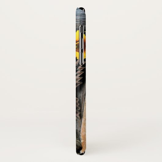 西素朴馬カウボーイブーツひまわり Case-Mate iPhoneケース (裏面/左)