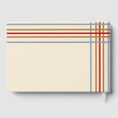 西素朴馬蹄赤ちゃんシャワー ゲストブック (裏面)