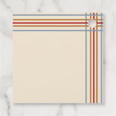 西素朴馬蹄赤ちゃんシャワー フェイバータグ (裏面)